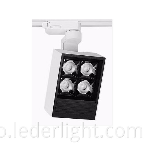 Dimmable Rectangular LED Track Light